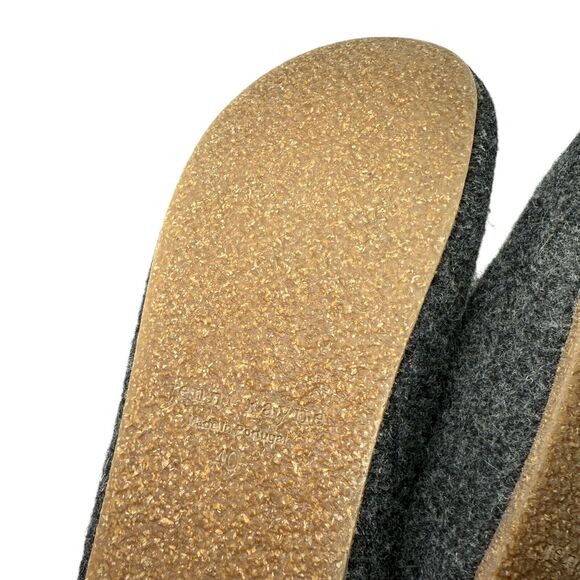 Jenni Kayne Gray Wool Mules - Picture 7 of 8